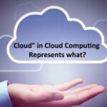 “Cloud” in cloud computing represents what