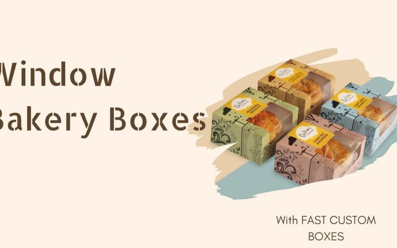 Window bakery boxes